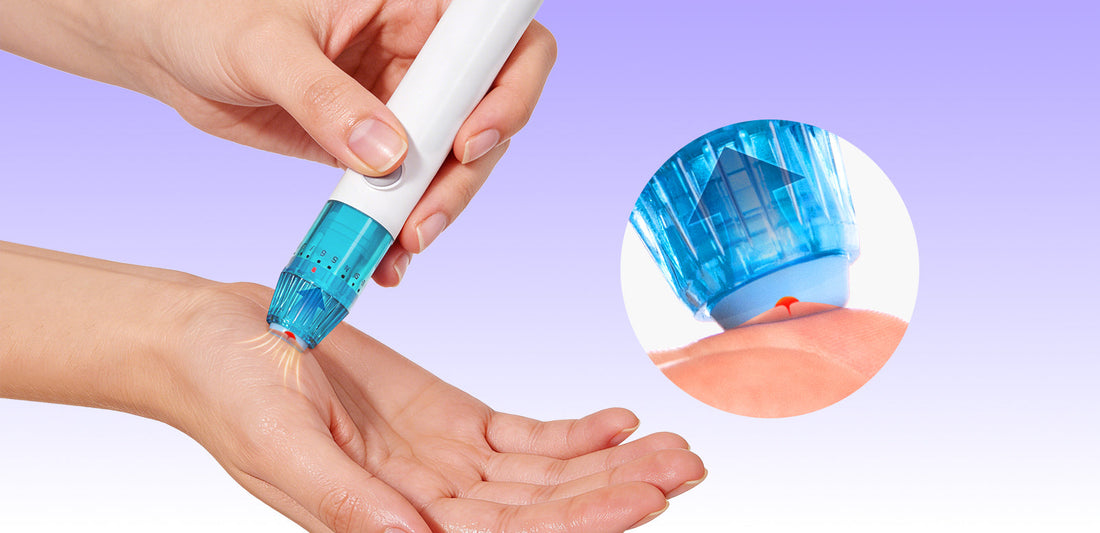 How to Get Enough Blood for a Glucose Test Without Squeezing Too Hard